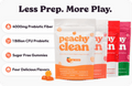 Peachy Clean™ Sugar-Free Pre+Probiotic Fiber Gummies
