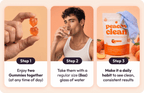 Peachy Clean™ Sugar-Free Pre+Probiotic Fiber Gummies